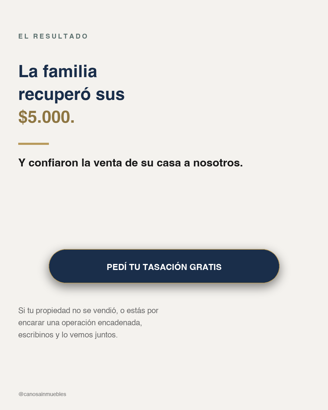 Resultado cta — Casi pierden $5.000 por un error que no era de ellos.